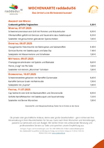 Restaurantkarte ab dem 07.07.2025
